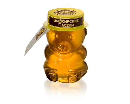 Липовый мёд, 400 гр. «Медвежонок» 
