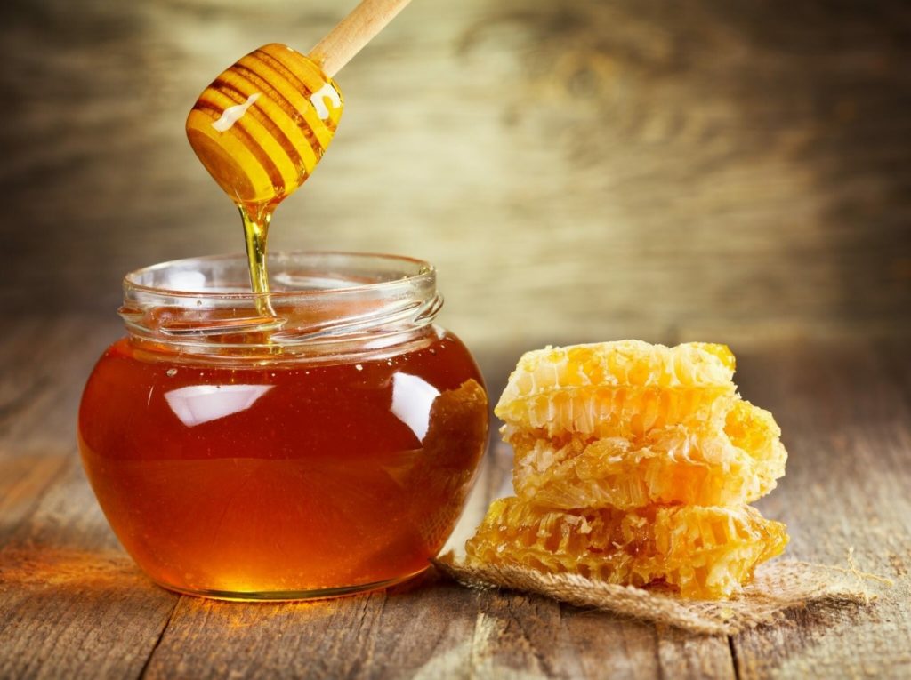 цветочный мед и соты