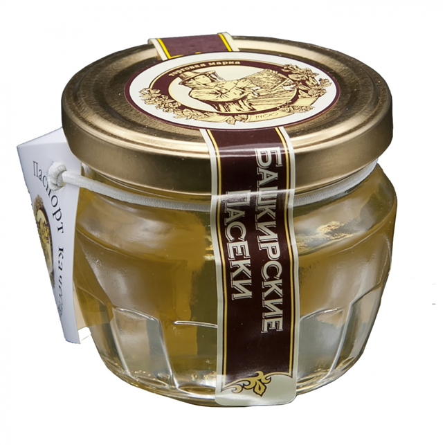 мед цветочный "башкирские пасеки" 170 гр